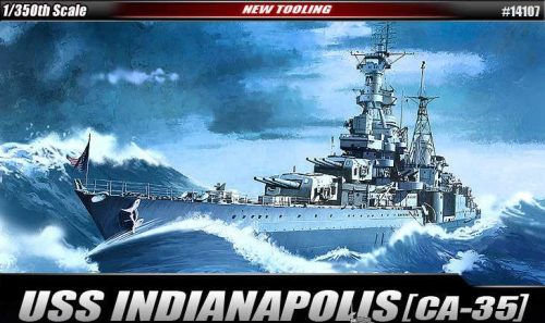 Academy_14107 USS CA-35 INDIANAPOLIS (1/350)