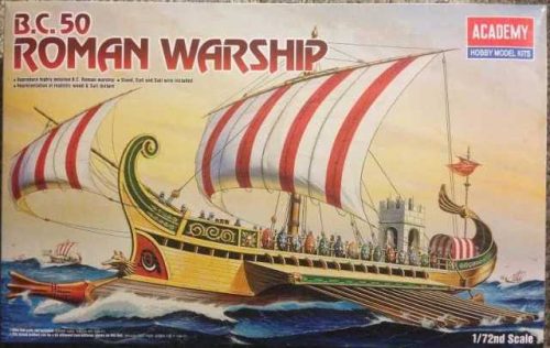 Academy_14207 ROMAN WARSHIP CIRCA B.C 50 (1/72)