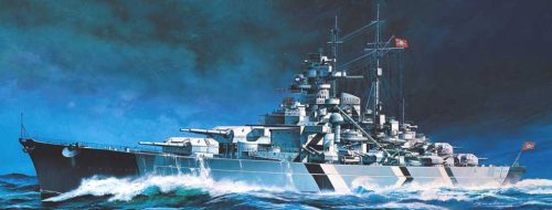 Academy_14218 BATTLESHIP BISMARCK (STATIC) (1/800)