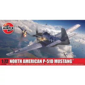   Airfix A01004B North American P-51D Mustang 1/72 repülőgép makett