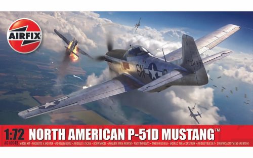 Airfix A01004B North American P-51D Mustang 1/72 repülőgép makett