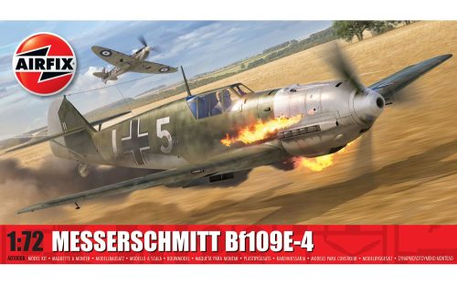 Airfix A01008B Messerschmitt Bf109E-4 1/72 repülőgép makett