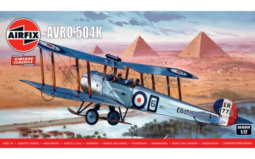 Airfix A01085V Avro 504K (1/72) repülőgép makett