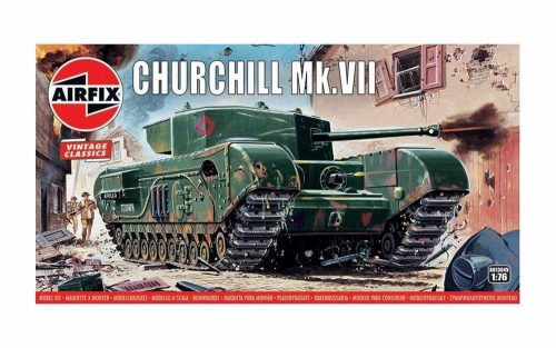 Airfix A01304V Churchill Mk.VII Tank, Vintage Classics (1/76)