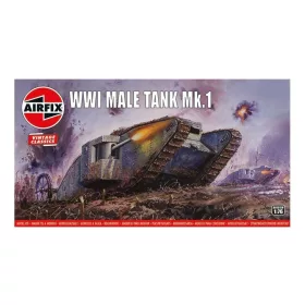   Airfix A01315V WWI "Male" Tank Mk.I,Vintage Classics (1/76)