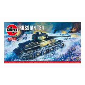   Airfix A01316V Russian T-34 Medium Tank,Vintage Classic (1/76)