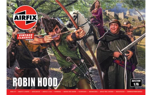 Airfix A01720V Robin Hood, Vintage Classics (1/76) figura makett