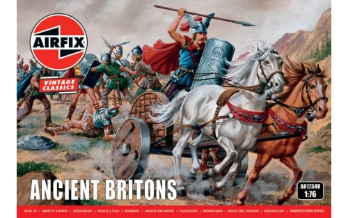 Airfix A01734V Ancient Britons, Vintage Classics (1/76) figura makett