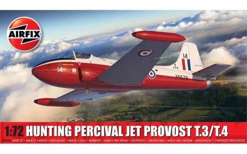 Airfix A02103A Hunting Percival Jet Provost T.3/T.4 1/72 repülőgép makett