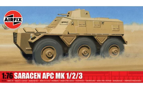 Airfix A02328 Saracen APC Mk 1/2/3 (1/76) harcjármű makett
