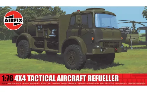 Airfix A02329A 4x4 Tactical Aircraft Refueller (1/76) harcjármű makett