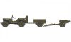 Airfix A02339 Willys Jeep, Trailer & 6PDR Gun (1/72)