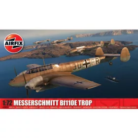   Airfix A03081A Messerschmitt Bf110E/E-2 TROP 1/72 repülőgép makett
