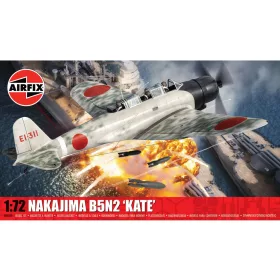   Airfix A04058 Nakajima B5N2 ‘Kate' (1/72) repülőgép makett
