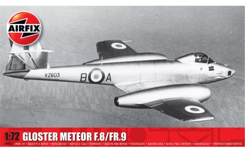 Airfix A04067 Gloster Meteor F.8/FR.9 1/72 repülőgép makett