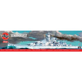   Airfix A04206V Kriegsmarine Scharnhorst, Vintage Classics (1/600) hajó makett