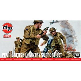   Airfix A04710V WWII British Infantry Support Set (1/32) figura makett