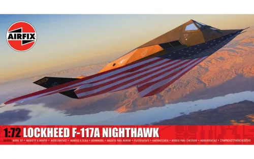Airfix A05033A Lockheed F-117A Nighthawk 1/72 repülőgép makett