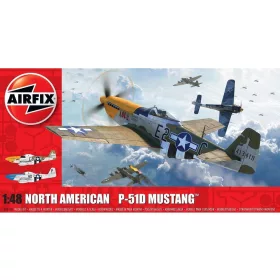   Airfix A05138 North American P51-D Mustang(Filletless Tails) (1/48)