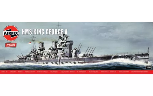 Airfix A05203V Prinz Eugen, Vintage Classics (1/600) hajó makett