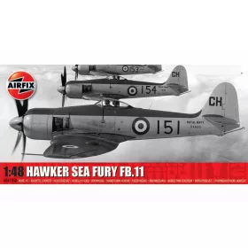   Airfix A06105A Hawker Sea Fury FB.11 1/48 repülőgép makett