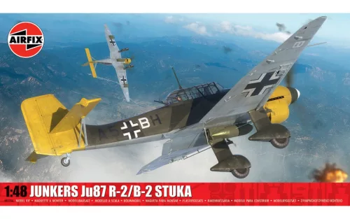 Airfix A07115A Junkers JU87B-2/R-2 (1/48) repülőgép makett
