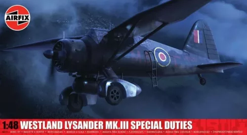 Airfix A07117 Westland Lysander Mk.III Special Duties (1/48) repülőgép makett