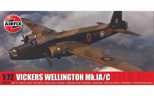 Airfix A08019A Vickers Wellington Mk.IA/C 1/72 repülőgép makett