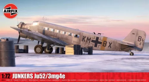 Airfix A08022 Junkers Ju52/3mg4e (1/72) repülőgép makett