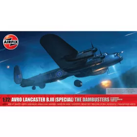   Airfix A09007A Avro Lancaster B.III (SPECIAL) 'THE DAMBUSTERS' 1/72 repülőgép makett
