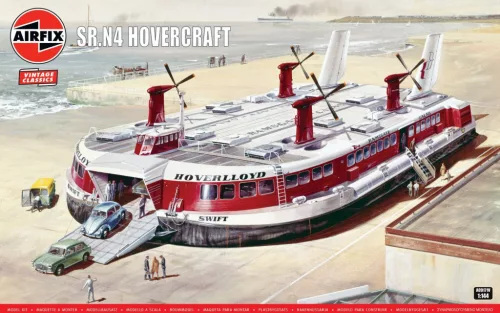 Airfix A09171V SR.N4 Hovercraft 1/144 légpárnás makett