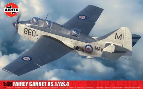 Airfix A11007A Fairey Gannet AS.1/AS.4 1/48 repülőgép makett