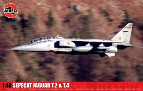 Airfix A11011 SEPECAT Jaguar T.2 & T.4 (1/48) repülőgép makett