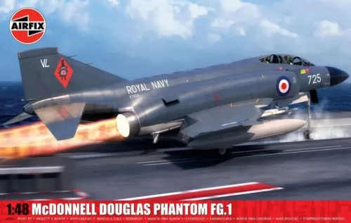 Airfix A12015 McDonnell Douglas Phantom FG.1 1/48 repülőgép makett