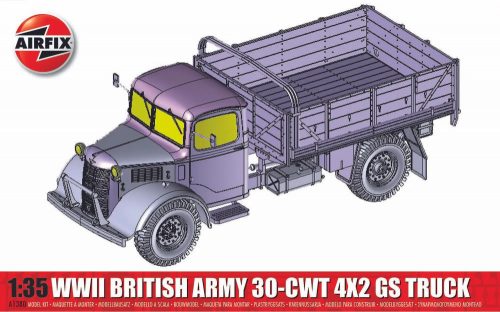 Airfix A1380 WWII British Army 30-cwt 4x2 GS Truck 1/35 katonai jármű makett
