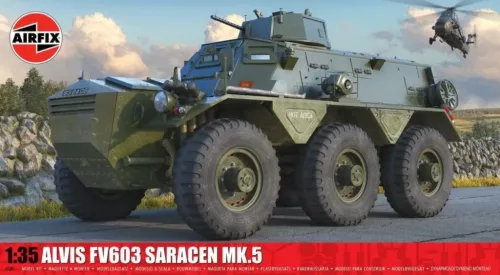 Airfix A1385 Alvis F603 Saracen Mk.5 (1/35) harcjármű makett