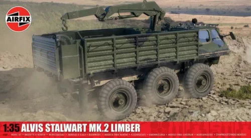 Airfix A1387 Alvis Stalwart Mk.2 Limber (1/35) harcjármű makett