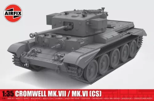 Airfix A1388 Cromwell Mk.VII / Mk.VI CS (1/35) harckocsi makett
