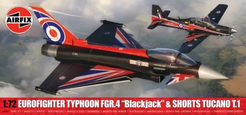 Airfix A40003 Eurofighter Typhoon FGR.4 Blackjack & Shorts Tucano T.1 1/72 repülőgép makett