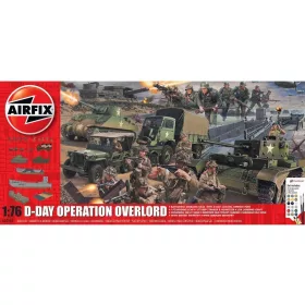   Airfix A50162A D-Day 75th Anniversary Operation Overlor Gift Set (1/76)