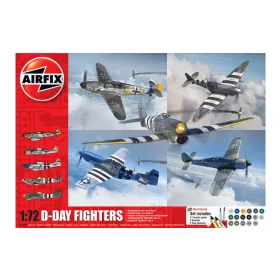  Airfix A50192 D-Day Fighters Gift Set 1/72 repülőgép makett