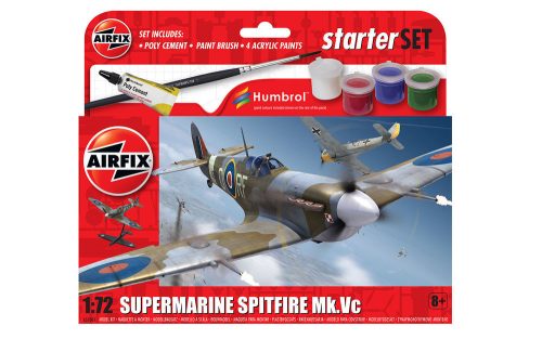 Airfix A55001 Small Beginners Set Supermarine Spitfire MkVc (1/72)