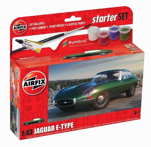 Airfix A55009 Small Starter Set Jaguar E-Type (1/43)