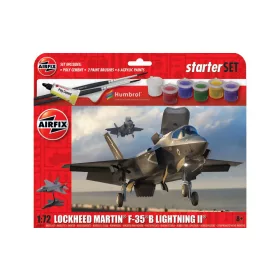  Airfix A55010 Starter Set - Lockheed Martin F-35B Lightning II 1/72 repülőgép makett