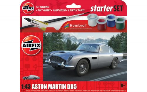 Airfix A55011 Starter Set - Aston Martin DB5 1/43 autó makett