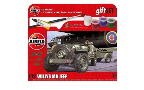 Airfix A55117A Hanging Gift Set Willys MB Jeep (1/72)