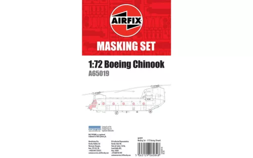 Airfix A65019 Masking Set - Boeing Chinook (1/72) - Maszkolósablon