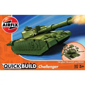 Airfix J6022 Challenger Tank Green Quickbuild