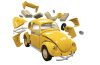 Airfix J6023 Quickbuild VW Beetle - Yellow