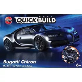 Airfix J6025 QUICKBUILD Bugatti Chiron - Black